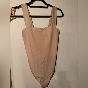 Abercrombie & Fitch Soft Collection Tan bodysuit